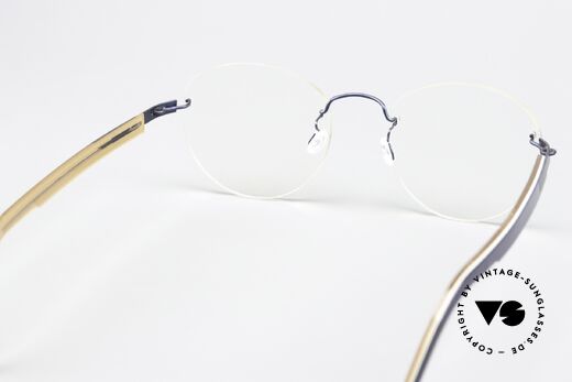 Lindberg 2110 Spirit Titan Brille Blau Metallic Hellbraun, Größe: extra small, Passend für Herren und Damen Lindberg 2110 Spirit Titan Brille Blau Metallic Hellbraun, Größe: extra small, Passend für Herren und Damen