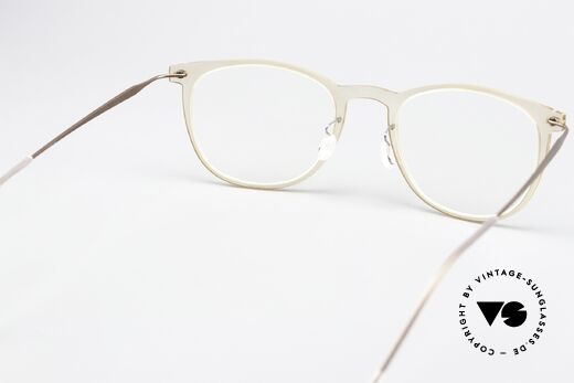 Lindberg 6529 47 NOW Edle Damenbrille Transparent, ungetragenes Designerstück mit original Lindberg Etui, Passend für Damen