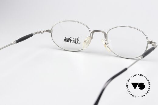 Jean Paul Gaultier 55-7202 Titanium Vintage Brille 90er, Modell kann beliebig verglast werden (optisch / Sonne), Passend für Herren und Damen