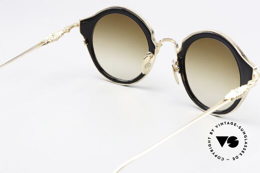Chrome Hearts Bella Hadid Supermodel Sonnenbrille 2018, ungetragenes Einzelstück, Gr. 45-24 in color BK/GP, Passend für Damen