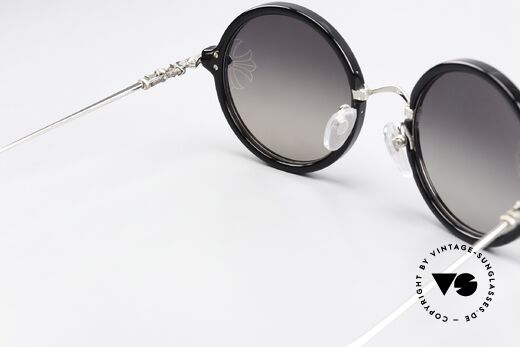 Chrome Hearts Moist Rockstar Sonnenbrille 2017, leicht verspiegelte Sonnengläser (100% UV Schutz), Passend für Herren und Damen