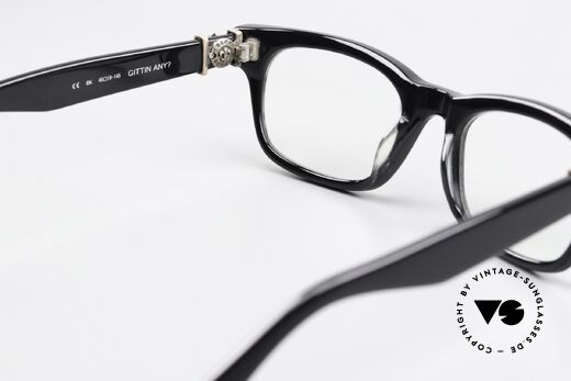Chrome Hearts Gittin Any 49 Rockstar Brille 49mm Größe, ungetragenes Exemplar + original Chrome Hearts Etui, Passend für Herren