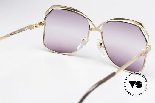 Cazal 219 Echt 80s Damen Sonnenbrille, KEINE Retrobrille, das alte Original in 55/15, Passend für Damen