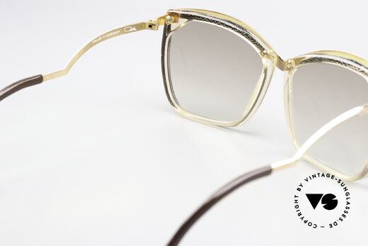 Cazal 157 Tolle Alte 80er Damenbrille, Brille (Gr. 56/16) ist aber auch beliebig verglasbar, Passend für Damen