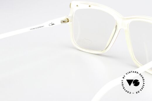Cazal 168 1980er Brille Eye-Catcher, orig. DEMOgläser sollten durch optische ersetzt werden, Passend für Damen