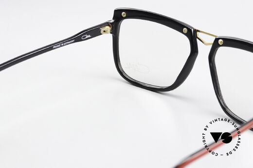 Cazal 171 80er HipHop Vintage Brille, DEMO-Gläser sollten durch optische getauscht werden, Passend für Herren und Damen