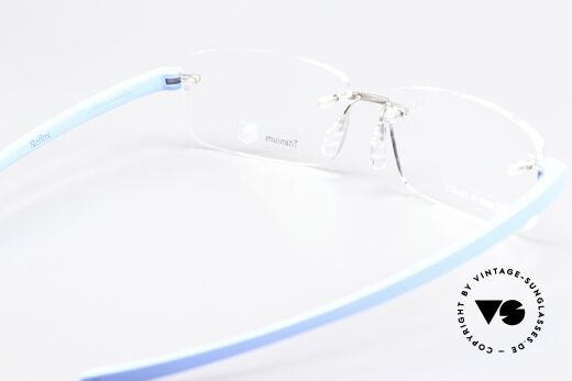 Tag Heuer 3942 Reflex Randlose Titanium Brille, Größe: extra large, Passend für Herren