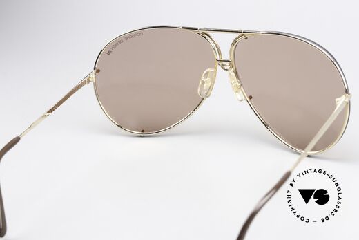 Porsche 5621 Übergroße 80er Sonnenbrille, KEINE RETRObrille, sondern eine 40 Jahre alte Brille, Passend für Herren