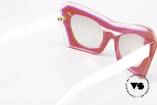 Christian Roth 13120 Popkultur Brille Von 1985, ungetragenes Modell (ein echtes Sammlerstück), Passend für Damen