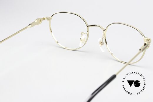 Gucci GG1613OJ Pantobrille Gold Schwarz 49, die Fassung ist beliebig verglasbar; gleitsichtfähig, Passend für Herren und Damen