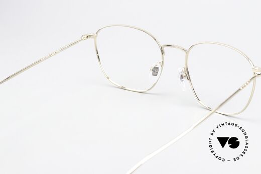 Gucci GG1186O Metallbrille Vergoldet Eckig, die Fassung ist beliebig verglasbar; gleitsichtfähig, Passend für Herren und Damen