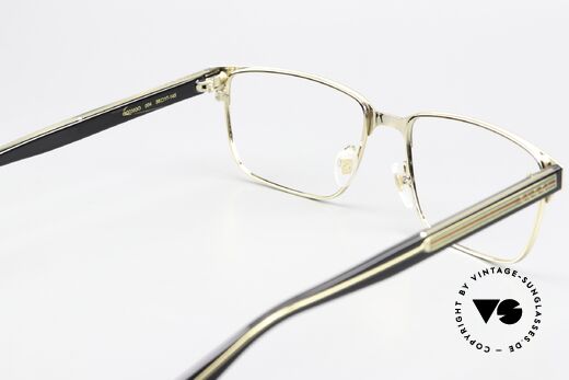 Gucci GG0383O Eckige Herrenbrille Metall, die Fassung ist beliebig verglasbar; gleitsichtfähig, Passend für Herren