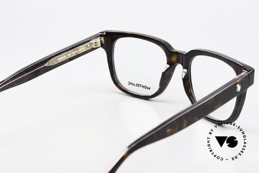 Montblanc MB0321O Eckige Herrenbrille Azetat, ungetragenes Exemplar mit original Montblanc Etui, Passend für Herren