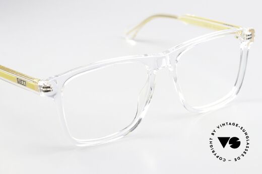 Gucci GG0561ON Azetat Fassung Kristall Men, die Fassung ist beliebig verglasbar; gleitsichtfähig, Passend für Herren und Damen