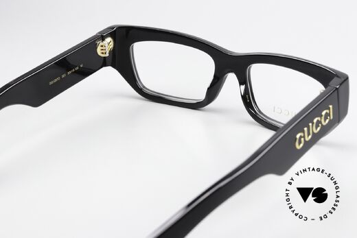 Gucci GG1297O Sehr Massive Azetat Fassung, die Fassung ist beliebig verglasbar; gleitsichtfähig, Passend für Herren und Damen