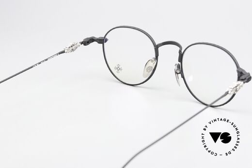 Chrome Hearts Vagidictorian III Pantobrille In Mattschwarz, Größe: large, Passend für Herren und Damen