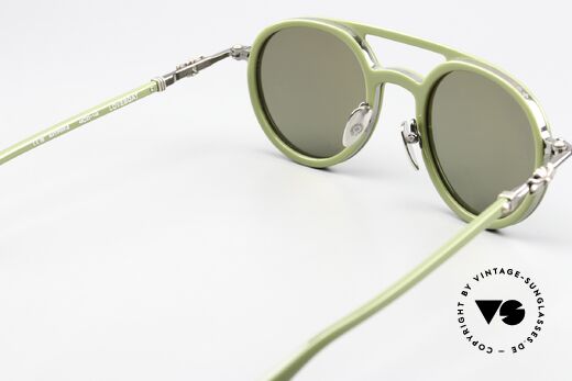 Chrome Hearts Loveboat Aviator Sonnenbrille Matcha, mit entspiegelten Sonnengläsern von ZEISS, Passend für Herren und Damen