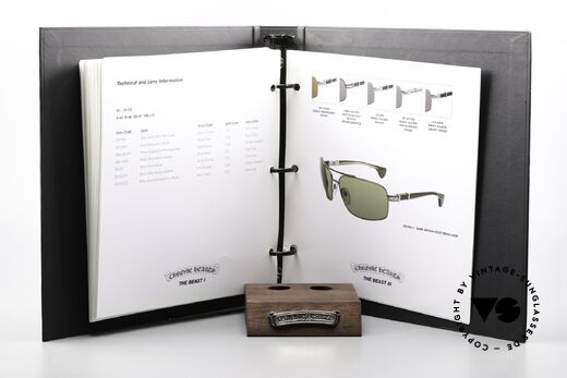 Chrome Hearts Eyewear Catalog Mit Den Fuck You Brillen, Größe: extra large, Passend für Herren und Damen