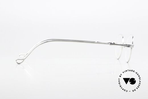 Lunor II 20 Brille Platin Plattiert Small, Rahmen kann beliebig verglast werden, in Gr. 41/26, Passend für Herren und Damen