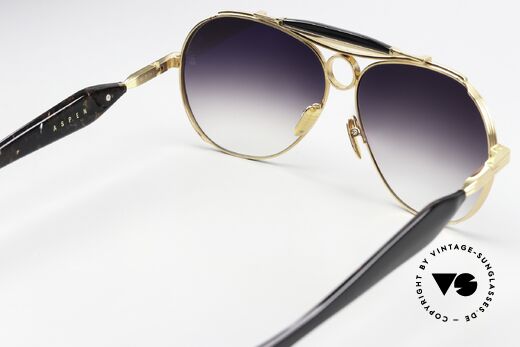 Jacques Marie Mage Aspen Aviatorbrille Shooter Style, stilvoller und besser geht's nicht (Nr. 51 von nur 500), Passend für Herren