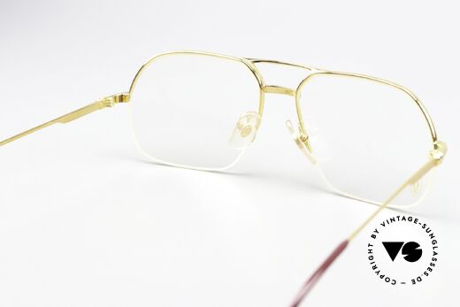 Cartier Orsay Halbrand Luxus Herrenbrille, KEINE Retrobrillen-Mode; Original von ca. 1995!, Passend für Herren