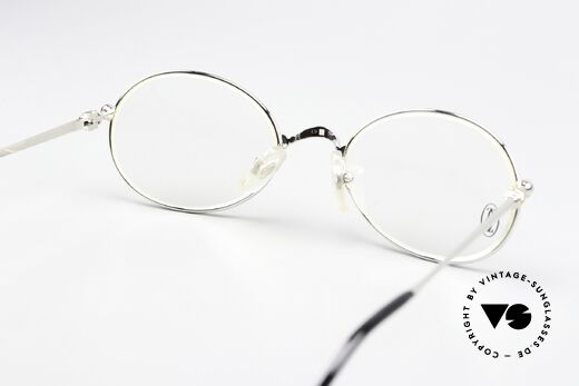 Cartier Saturne - S Ovale 90er Luxusbrille Unisex, die Glashöhe ist 35mm = und somit auch gleitsichtfähig, Passend für Herren und Damen