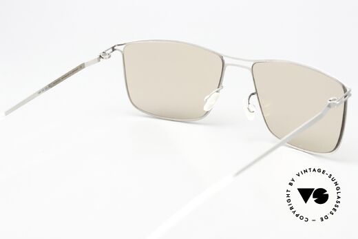Mykita Berge Hellbraune Sonnengläser, Sonnengläser (100% UV) können auch ersetzt werden, Passend für Herren und Damen