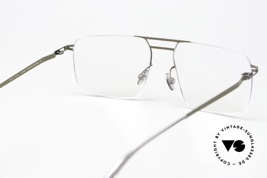 Mykita Hiro Shiny Graphite / Camou Green, genial flexible Brillenfassung: eine Größe passt allen, Passend für Herren