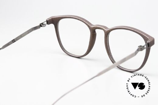 Mykita Mylon Guava Ebony Brown / Shiny Graphite, Qualitätsfassung ist natürlich beliebig verglasbar, Passend für Herren und Damen