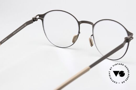 Mykita Joost Herren Pantobrille Dark Brown, die Fassung ist beliebig verglasbar (optisch / Sonne), Passend für Herren