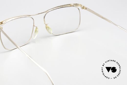 Rodenstock Locarno 1/20 12k Gold-Doublé Brille, beliebig verglasbar (für die Ewigkeit gemacht), Passend für Herren