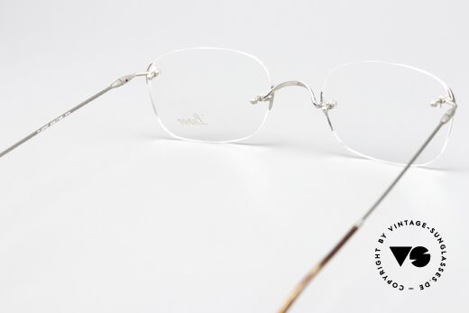 Lunor Classic Anatomic Vintage Brille Randlos Unisex, ungetragen (wie alle unsere vintage LUNOR Brillen), Passend für Herren und Damen