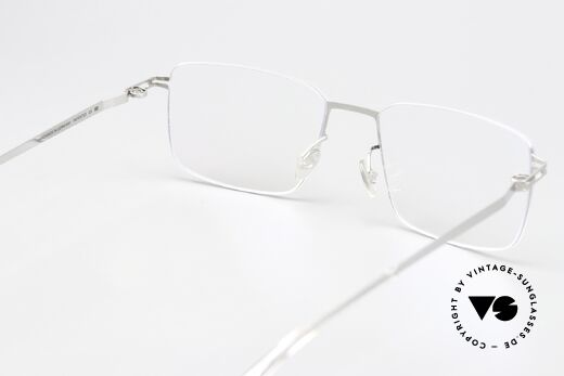 Mykita Nobu Brille Eckig Klassisch Metall, genial flexible Brillenfassung: eine Größe passt allen, Passend für Herren und Damen