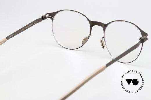 Mykita Newton Pantobrille Dark Brown Ladies, die Fassung ist beliebig verglasbar (optisch / Sonne), Passend für Damen