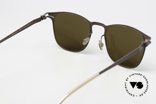 Mykita Riccardo Sonnenbrille Eckig Panto, Sonnengläser (100% UV) können auch ersetzt werden, Passend für Herren und Damen