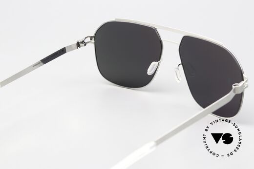 Mykita Selleck Sonnenbrille Aviator Unisex, Sonnengläser (100% UV) können auch ersetzt werden, Passend für Herren und Damen