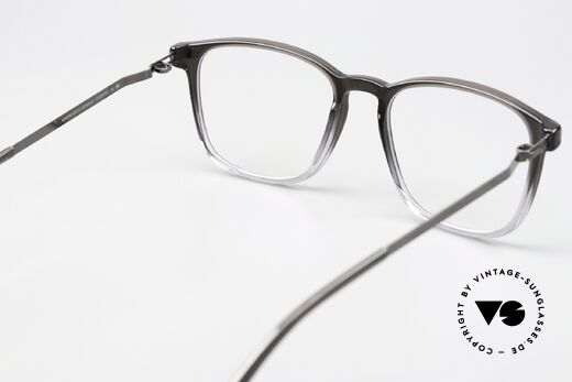 Mykita Tuktu Grey Gradient Shiny Graphite, genial flexible Brillenfassung: eine Größe passt allen, Passend für Herren und Damen