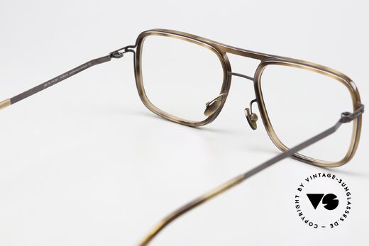 Mykita Elgard Mocca Zanzibar Kolorierung, sehr interessanter Farbcode 856 = "Mocca Zanzibar", Passend für Herren