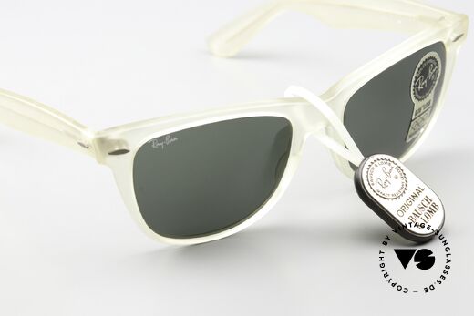 Ray Ban Wayfarer II Smoke Crystal Limited USA, KEIN Retronachbau, sondern ein echtes USA-Original, Passend für Herren und Damen