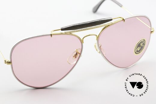Ray Ban Outdoorsman II Precious Changeable Pink, ungetragen (inzwischen ein begehrtes Sammlerstück), Passend für Herren und Damen