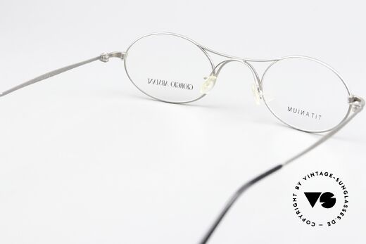 Giorgio Armani 229 AR5027 Veredelte Neuauflage Titan, die veredelte TITANIUM Neuauflage MIT Nasen-Pads, Passend für Herren und Damen Giorgio Armani 229 AR5027 Veredelte Neuauflage Titan, die veredelte TITANIUM Neuauflage MIT Nasen-Pads, Passend für Herren und Damen