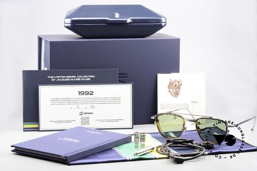 Jacques Marie Mage Senna 1992 Hommage an Ayrton Senna, Größe: large, Passend für Herren