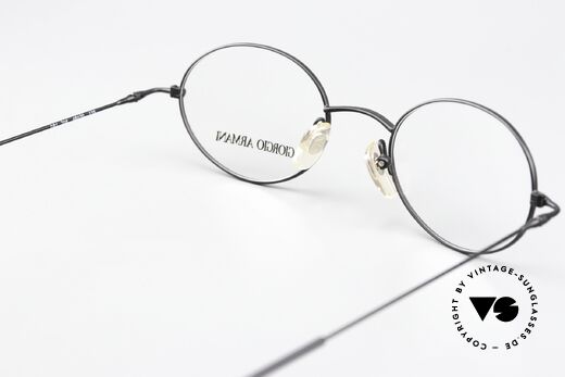 Giorgio Armani 281 90er Metallbrille Schwarz, die Metall-Fassung kann beliebig verglast werden, Passend für Herren und Damen Giorgio Armani 281 90er Metallbrille Schwarz, die Metall-Fassung kann beliebig verglast werden, Passend für Herren und Damen