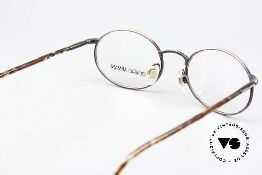 Giorgio Armani 192 Ovale Brille Federscharniere, keine aktuelle Kollektion, sondern echte 80er Ware!, Passend für Herren und Damen Giorgio Armani 192 Ovale Brille Federscharniere, keine aktuelle Kollektion, sondern echte 80er Ware!, Passend für Herren und Damen