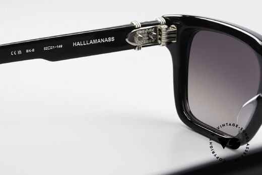Chrome Hearts Halllamanass Rockstar Sonnenbrille 925er, ungetragenes Exemplar mit orig. Etui & Tuch, Passend für Herren