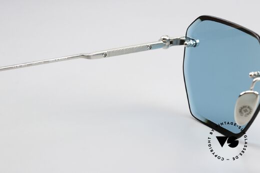 Chrome Hearts Hole Shot Sonnenbrille Randlos Titan, Größe: medium, Passend für Herren und Damen