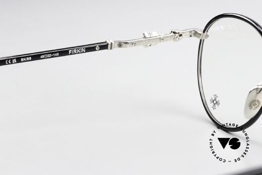 Chrome Hearts Firkin Pantobrille Sterling Silber, Größe: medium, Passend für Herren und Damen