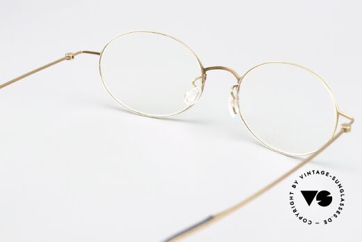 Lindberg 5503 Thintanium Dünne Titanium Brille Oval, ungetragenes Designerstück mit orig. Etui von Lindberg, Passend für Herren und Damen
