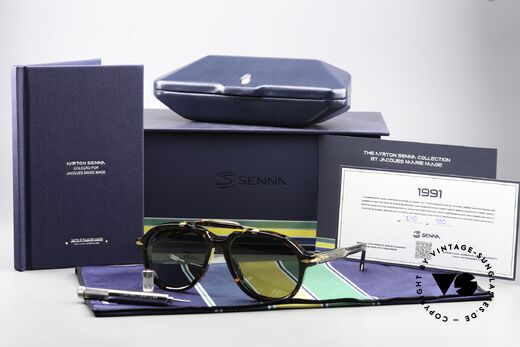 Jacques Marie Mage Senna 1991 Hommage an Ayrton Senna, Größe: large, Passend für Herren