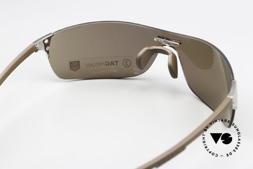 Tag Heuer 5505 Reflex Racing Panorama Brille 2007, ungetragenes Exemplar; alte Rarität von 2007, Passend für Herren Tag Heuer 5505 Reflex Racing Panorama Brille 2007, ungetragenes Exemplar; alte Rarität von 2007, Passend für Herren